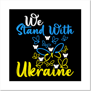 Ukraine trident Ukraine flag Ukrainian flag Ukraine Posters and Art